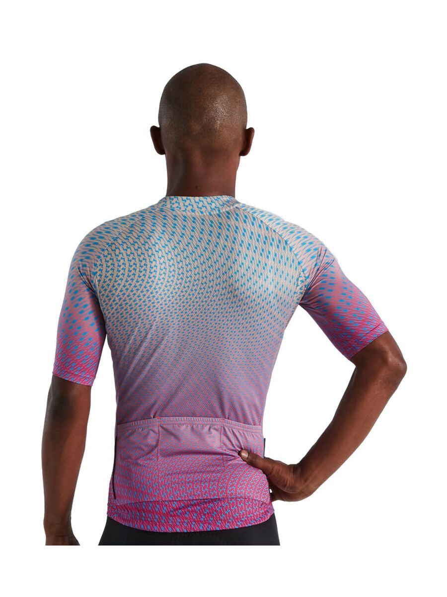 Specialized SL Bicycledelics Jersey, ice papaya/pro blue - Bild 2