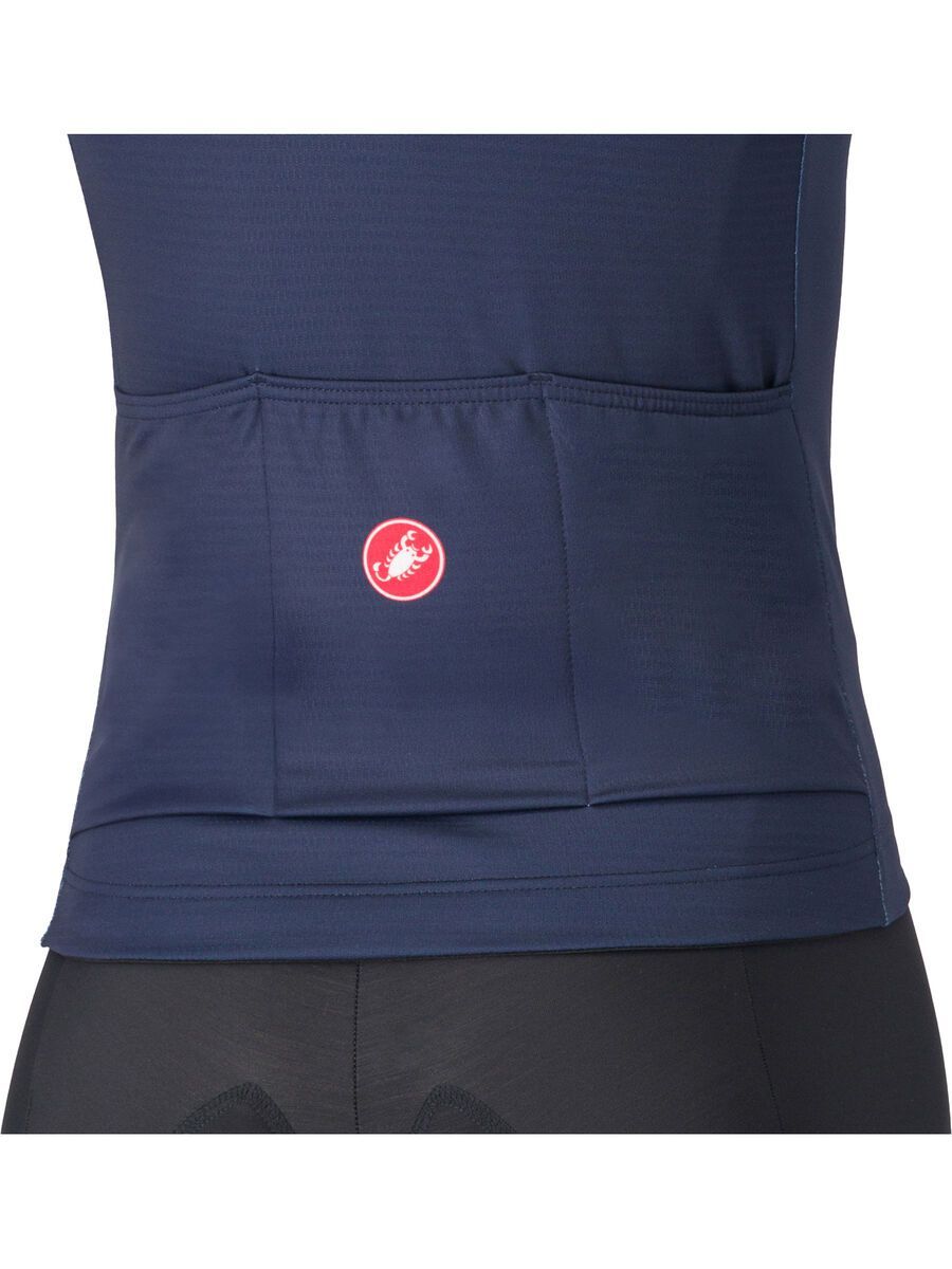 Castelli Corso Thermal Jersey, belgian blue/silver gray-pool - Bild 4