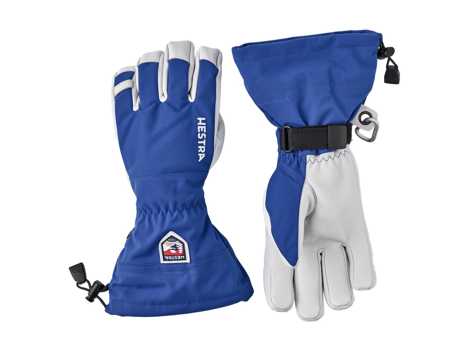 Hestra Army Leather Heli Ski 5 Finger, royal blue - Bild 1