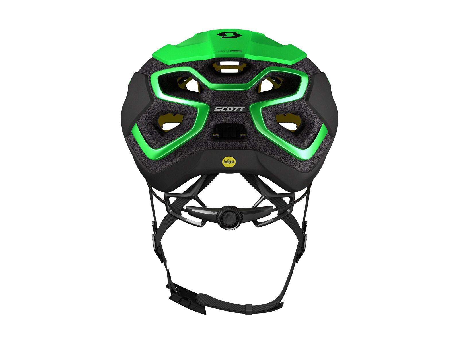 Scott Centric Plus Helmet, green flash/black - Bild 4