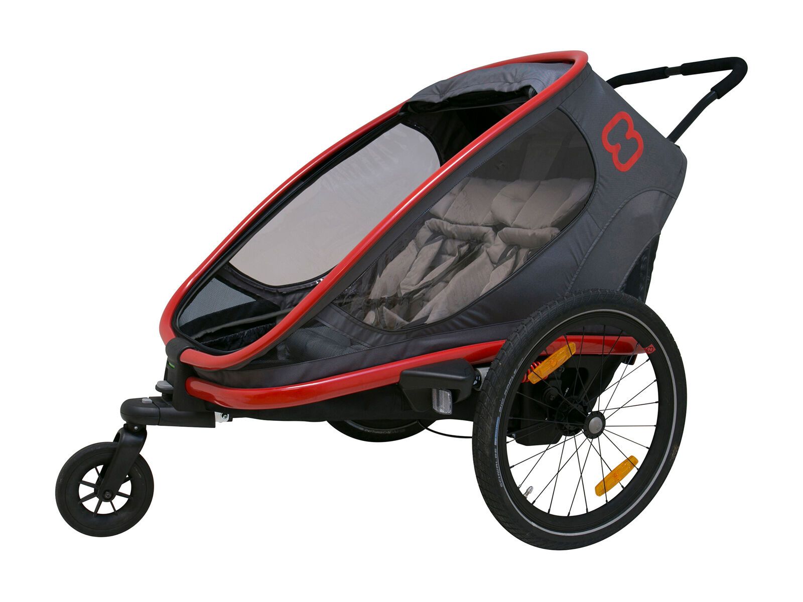 Hamax Outback, grau/rot - Bild 2