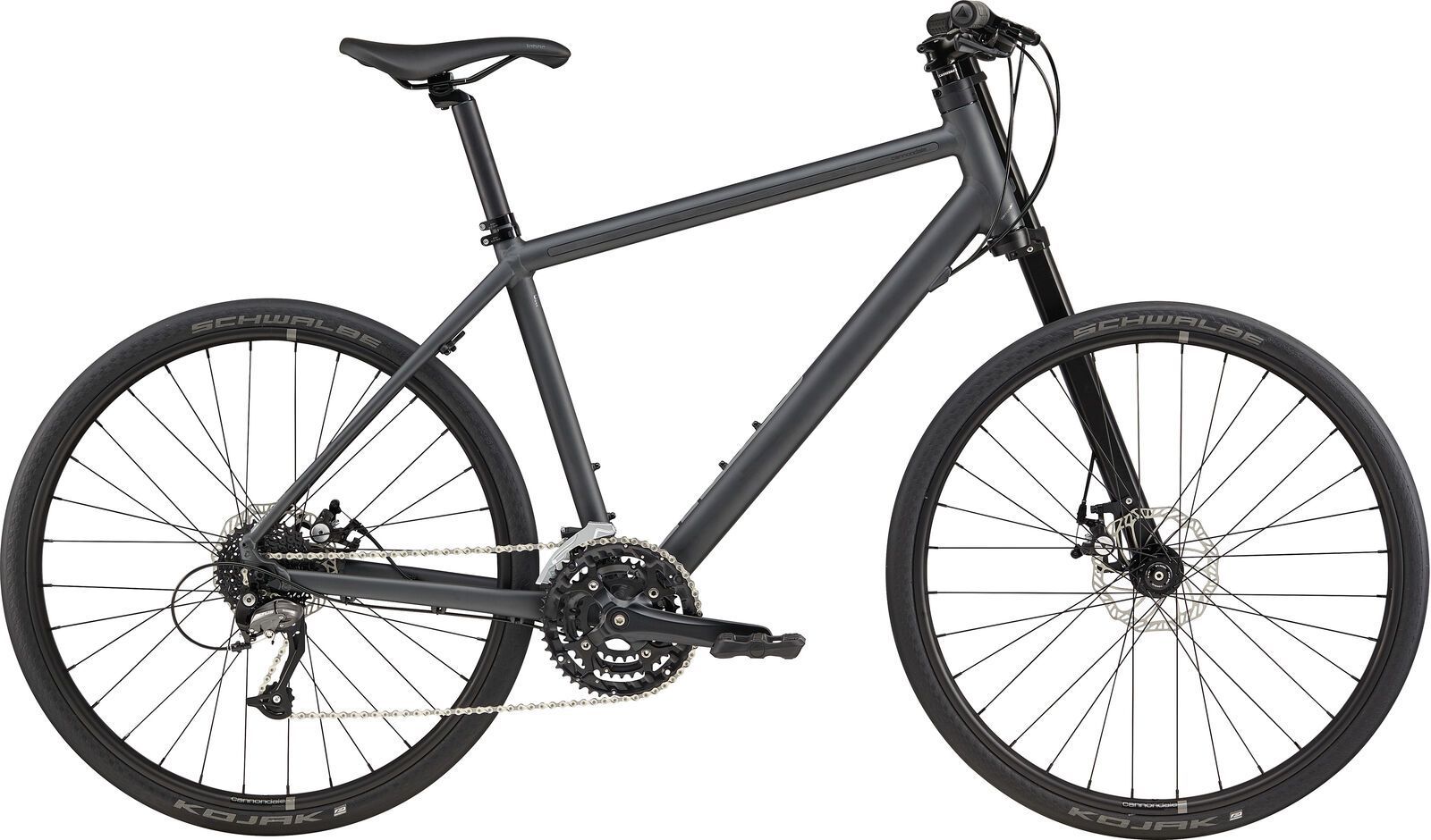 Cannondale Bad Boy 4, nearly black w/ charcoal gray and 3M reflective, matte - BBQ - Bild 1