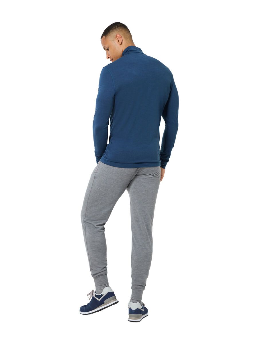 super.natural Tundra175 Toni Zip 1/4 Herren, ocean blue/blueberry/feather grey - Bild 4