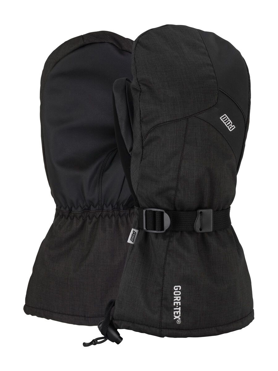 POW Gloves Warner GTX Long Mitt, black - Bild 1