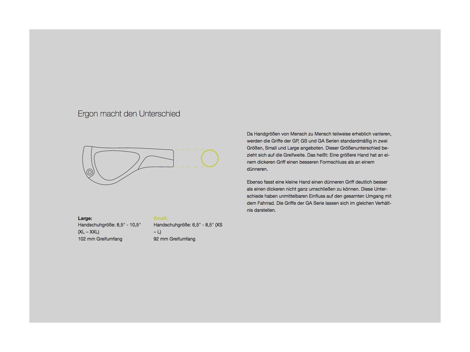 Ergon GP1 Small, black - Bild 5