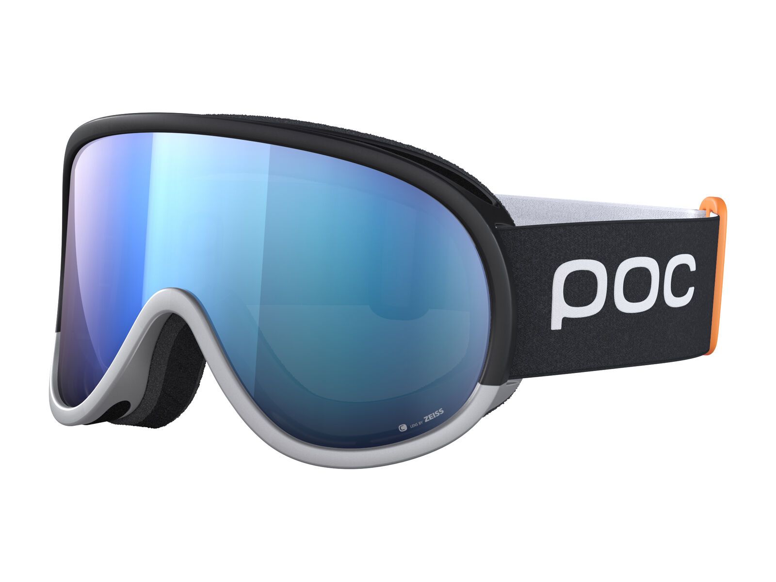 POC Retina Mid Race Clarity Hi. Int. Partly Sunny Blue, urani. black/argent. silver - Bild 1