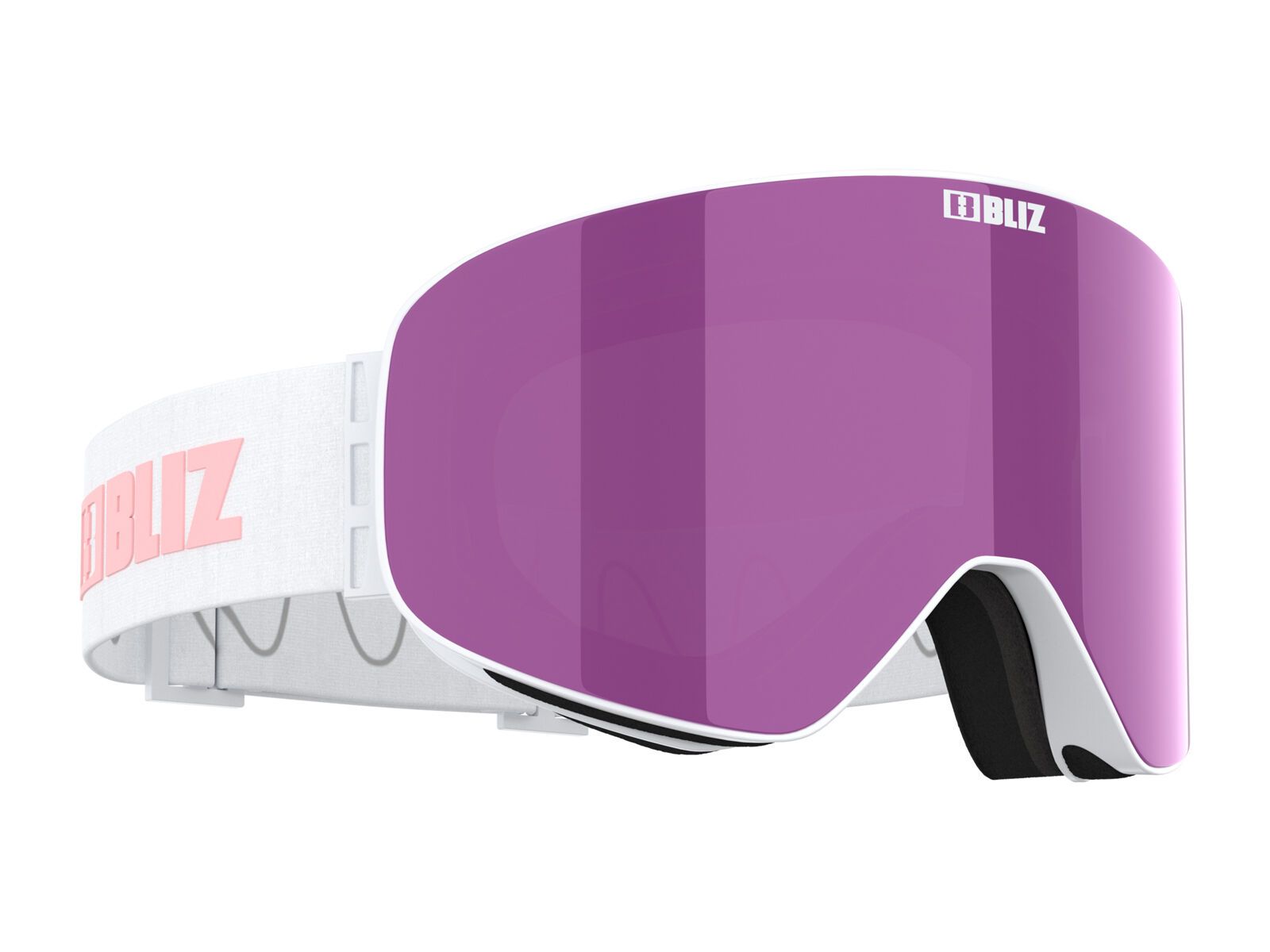 Bliz Flow, Brown Pink / matte white - Bild 4