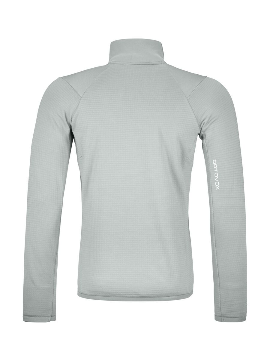 Ortovox Merino Fleece Grid Jacket M, grey ice - Bild 2