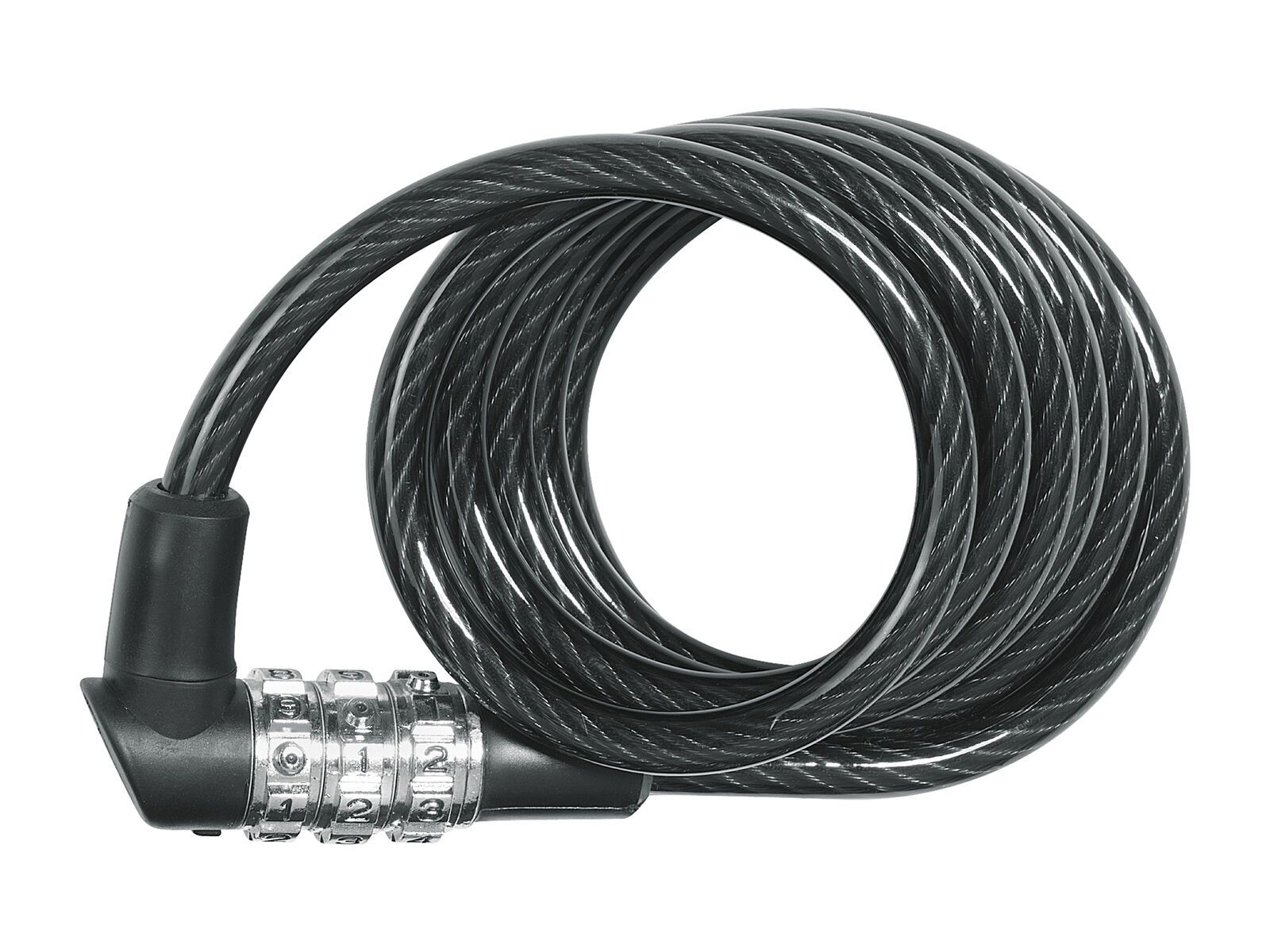 Abus Spiralkabelschloss 1150/120, black - Bild 1