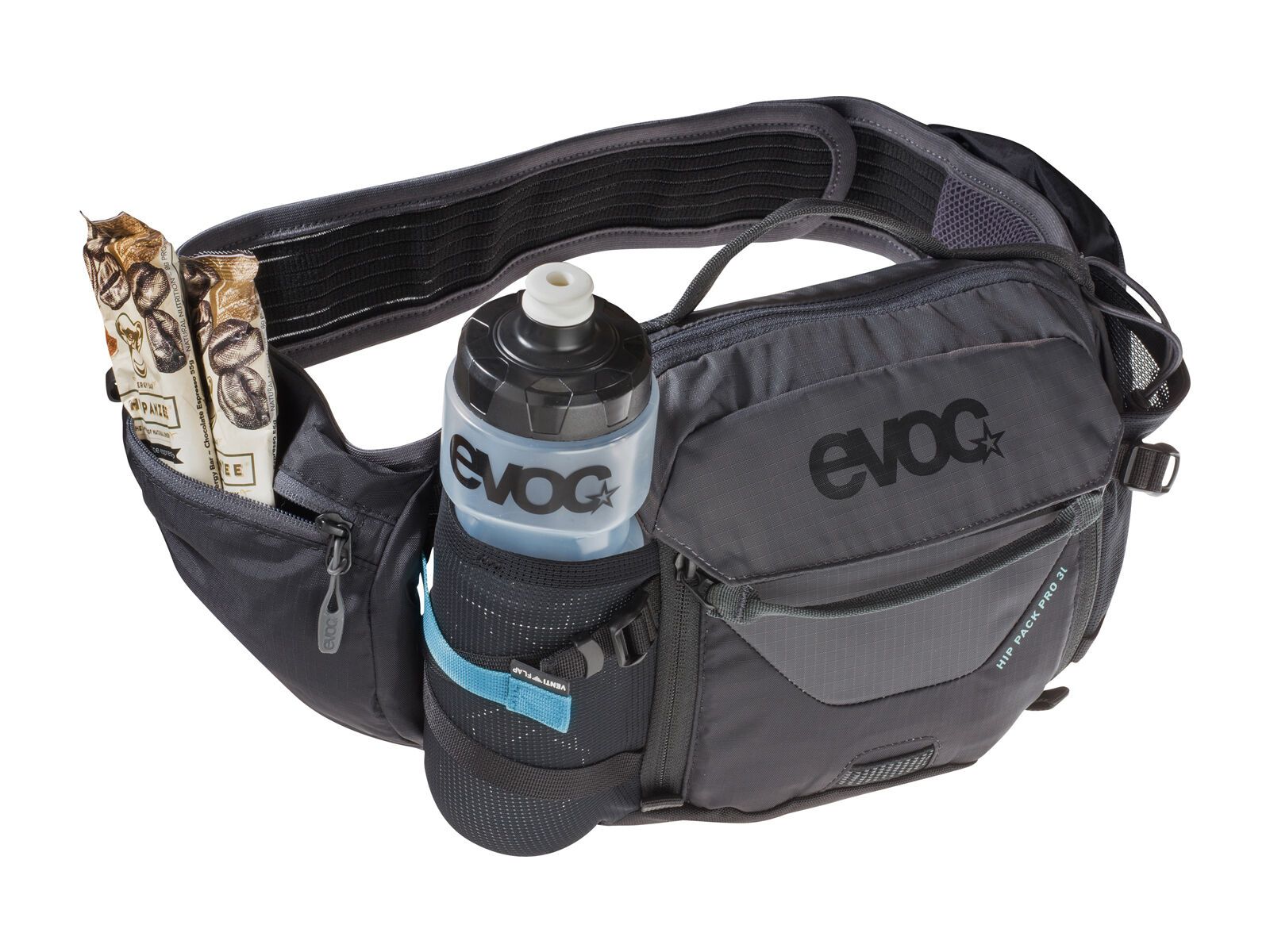Evoc Hip Pack Pro 3, black/carbon grey - Bild 6