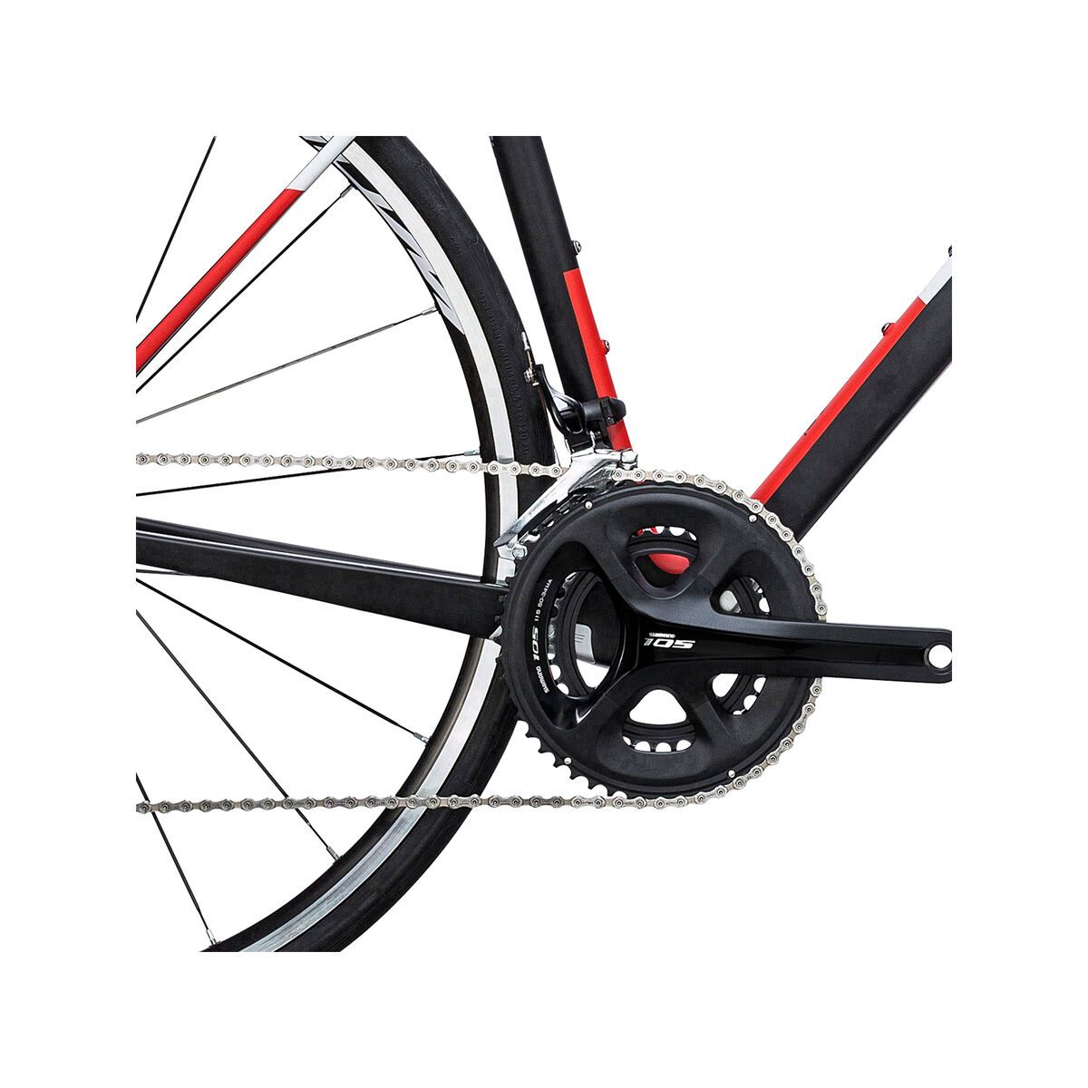 Cube Attain GTC, carbon´n´red - Bild 3