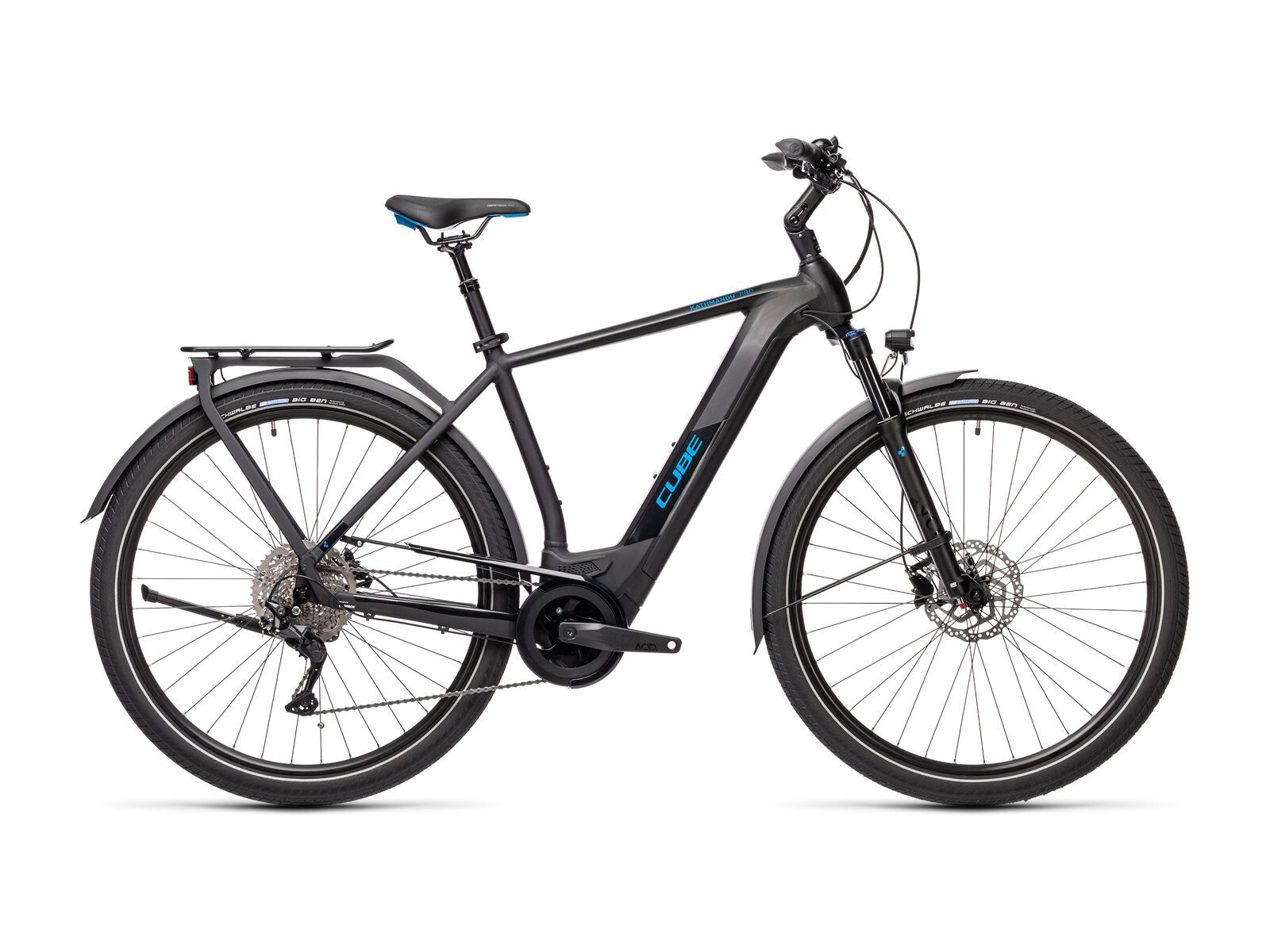 Cube Kathmandu Hybrid Pro 625, black´n´blue - Bild 1