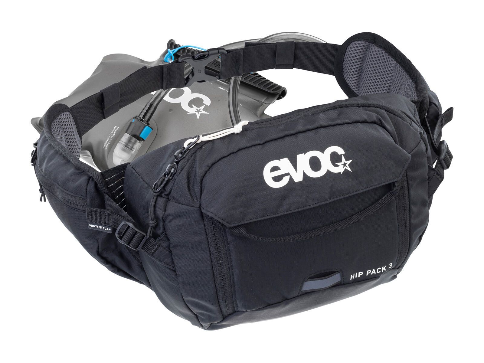 Evoc Hip Pack 3 + Hydration Bladder 1,5, black - Bild 1