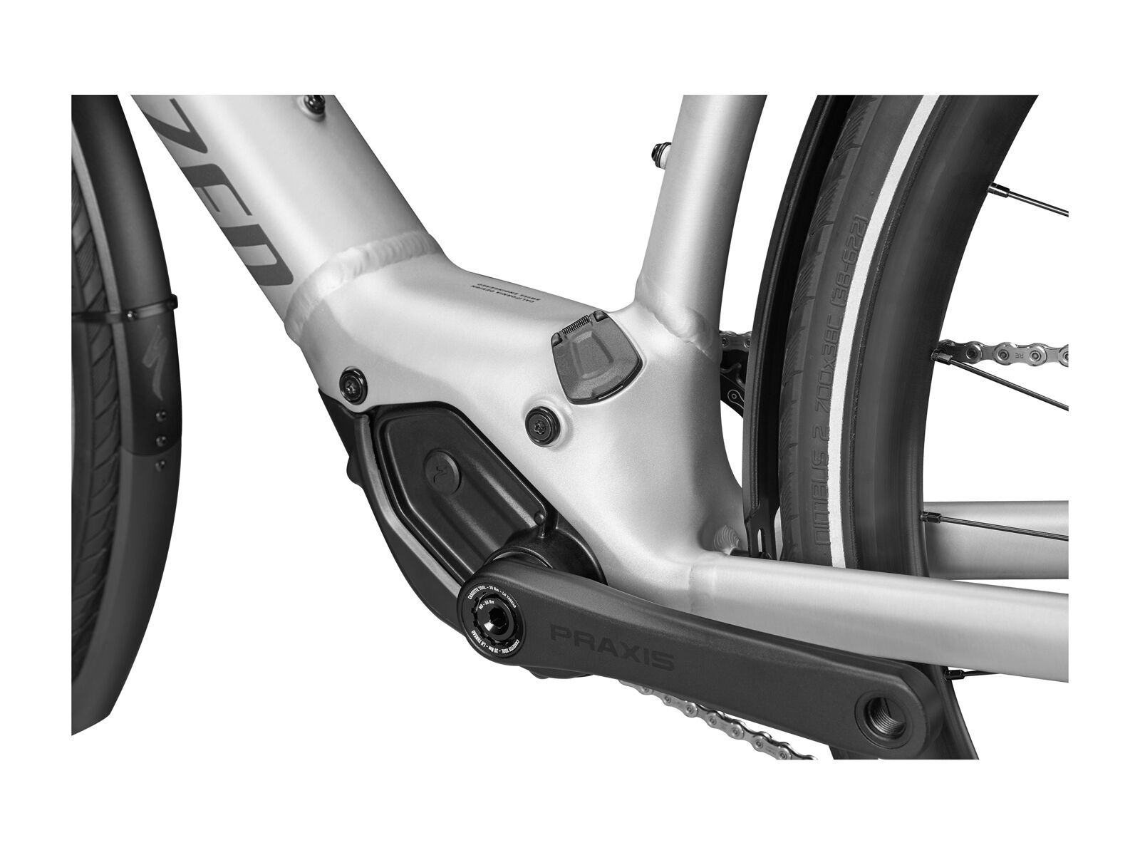 Specialized Turbo Vado SL 5.0 EQ (Shimano), brushed aluminium/black reflective - Bild 6