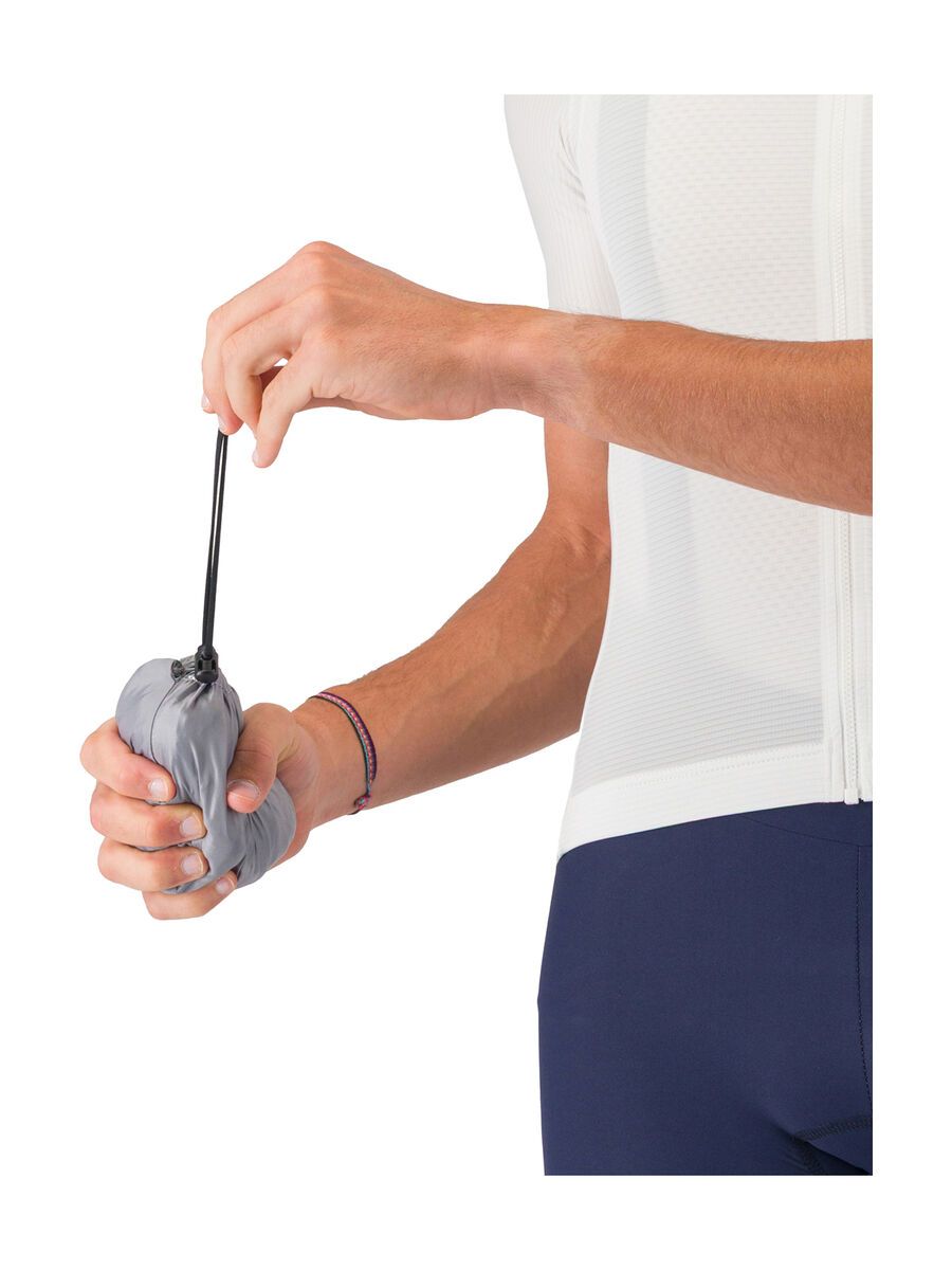 Castelli Aria Shell 2 Jacket, silver gray/dark gray - Bild 4