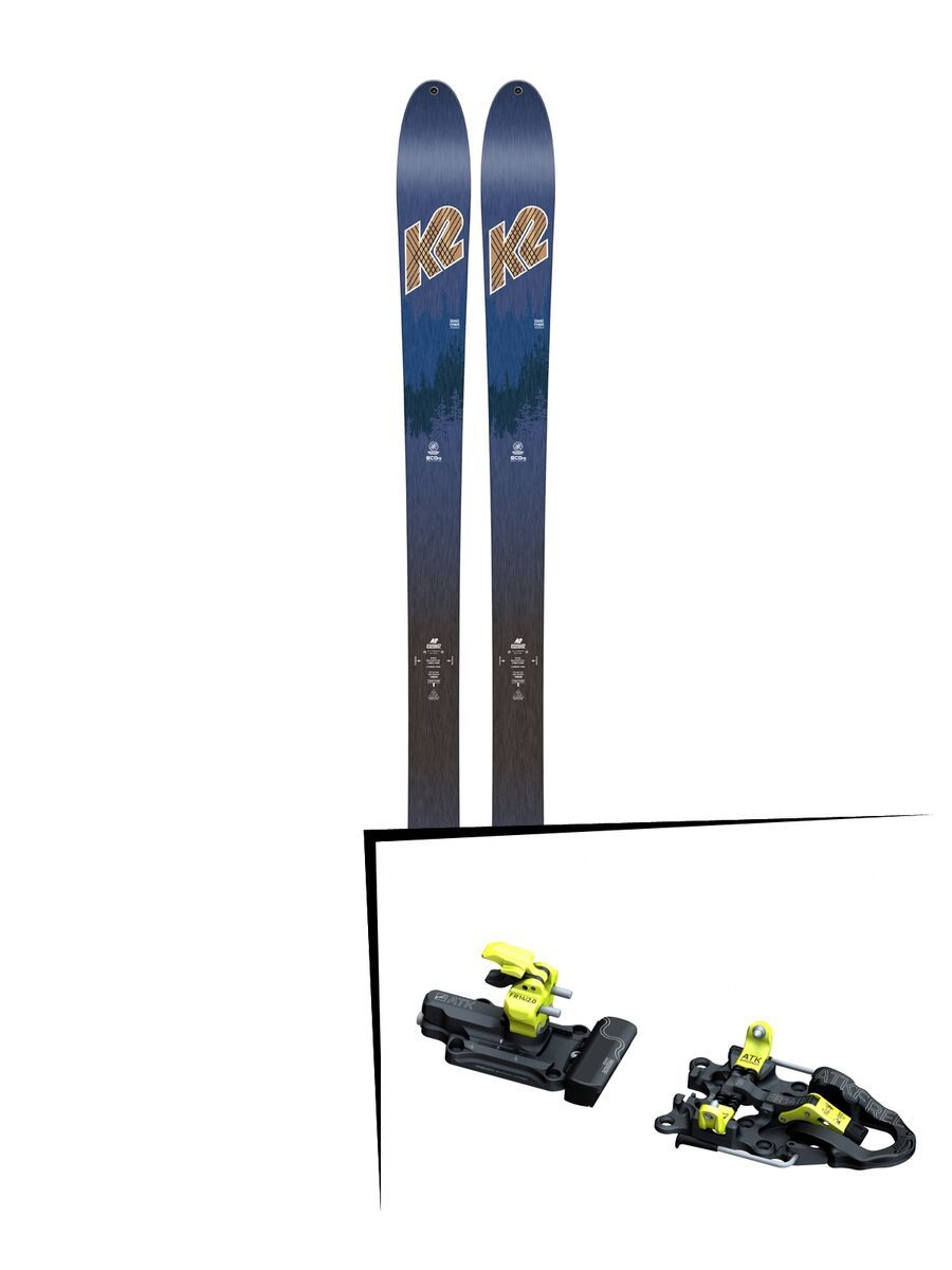 Set: K2 SKI Wayback 82 ECOre 2018 + ATK Freeraider 14 2.0 - Bild 1