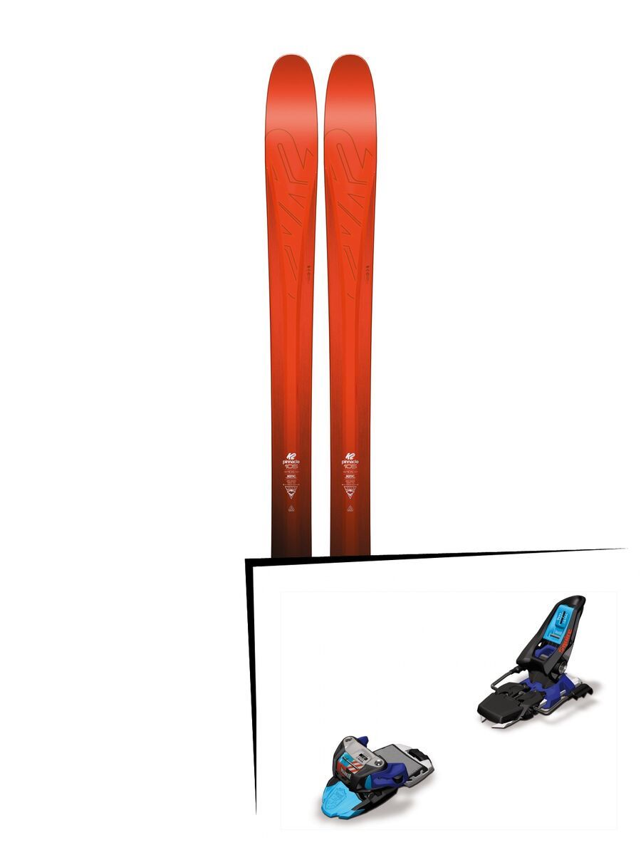 K2 SKI Set: Pinnacle 105 2016 + Marker Squire 11 - Bild 1
