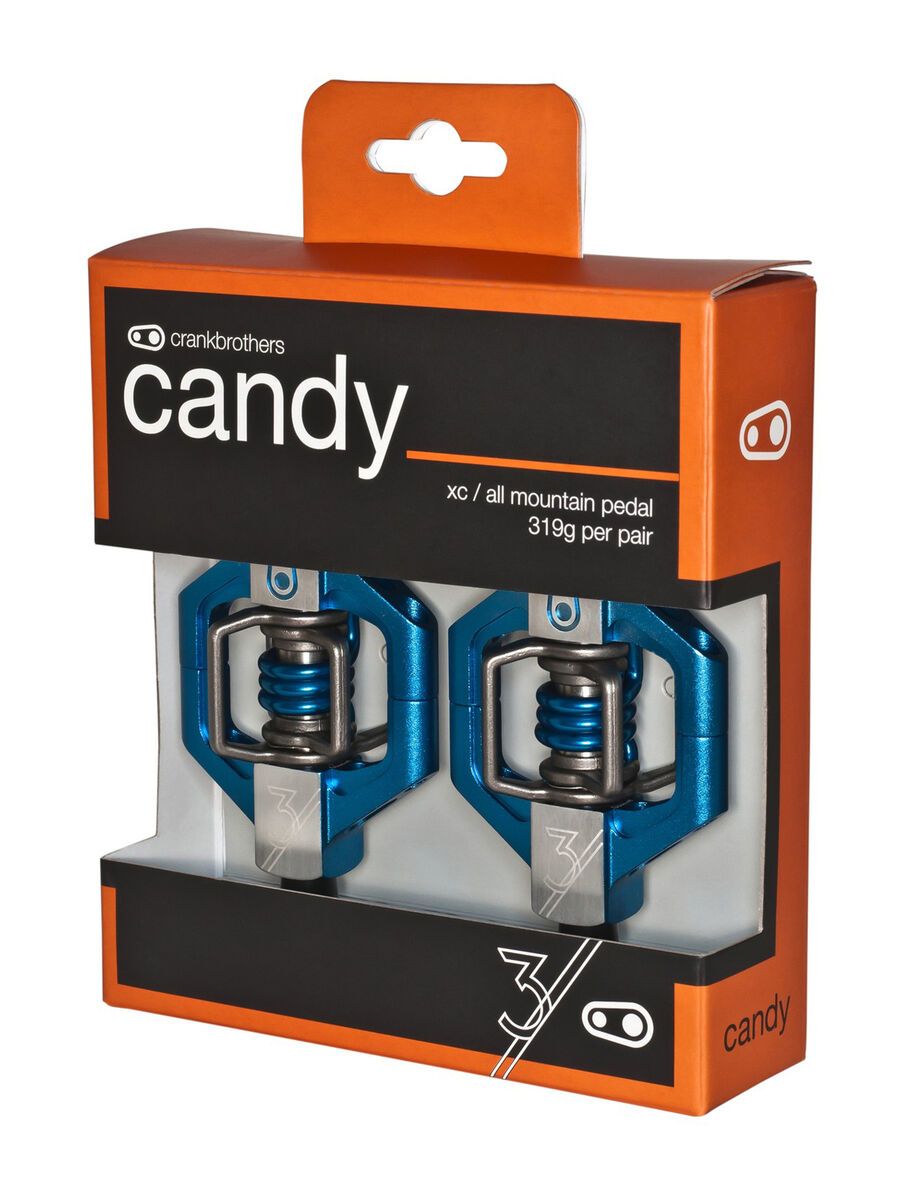 Crankbrothers Candy 3 Hangtag Version, blau - Bild 1