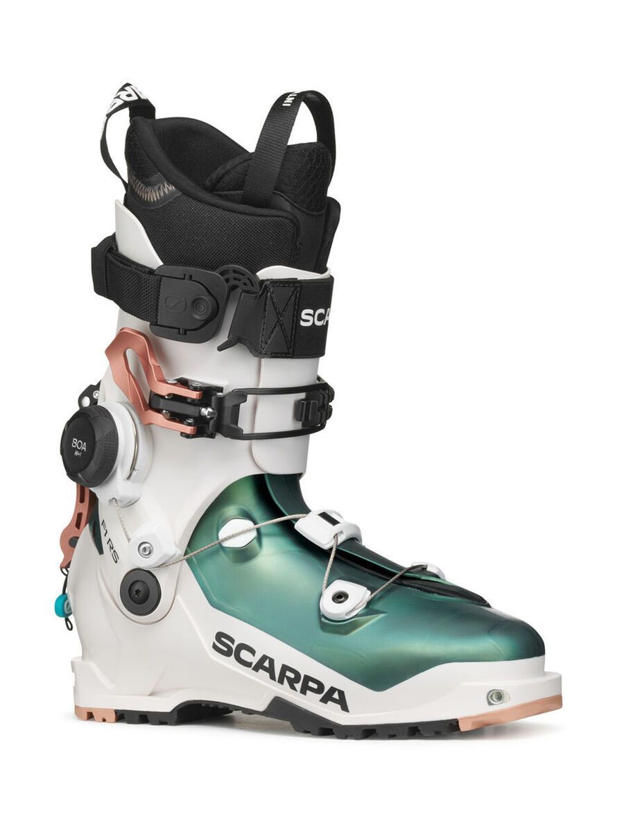 Scarpa F1 RS Woman, white/rainbow green - Bild 2