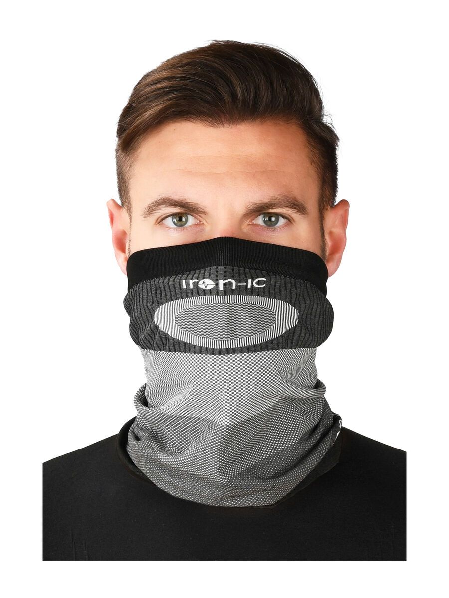 Iron-ic Multisport Neck Warmer, black borg - Bild 1