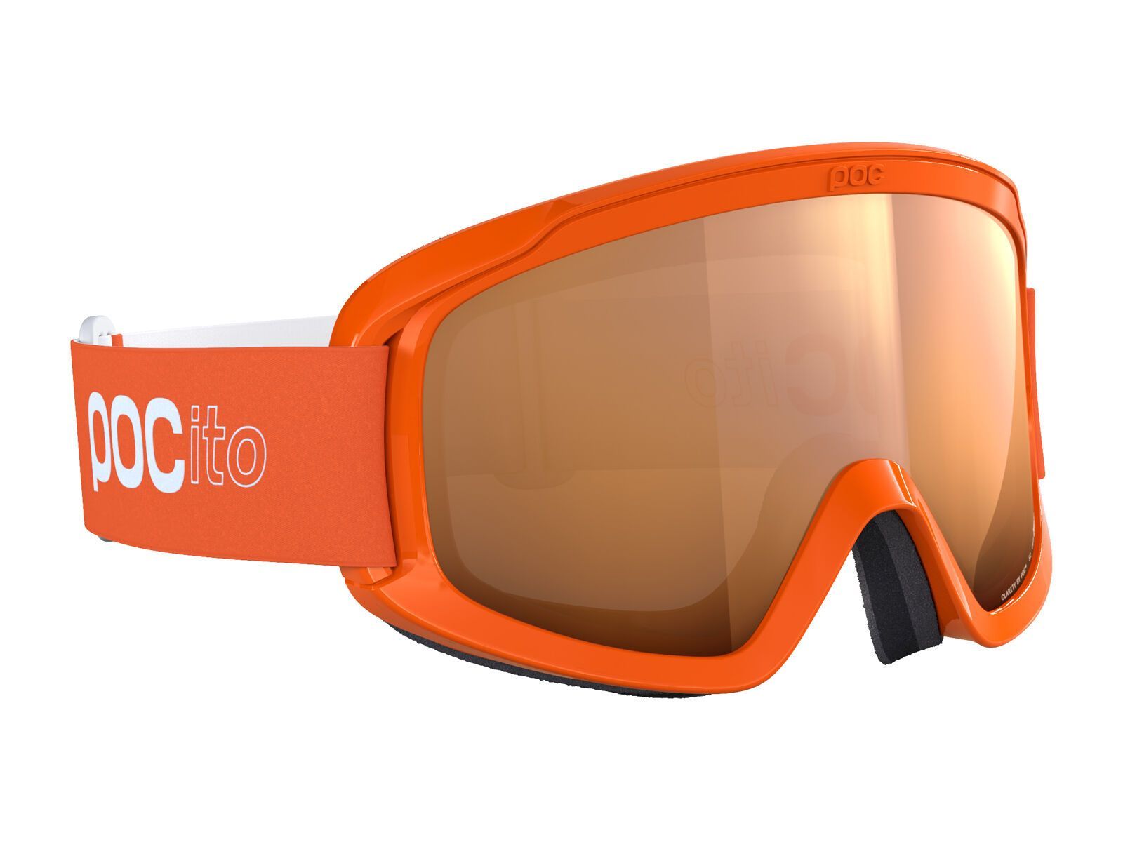 POC POCito Opsin, Clarity Partly Sunny Light Orange / fluorescent orange - Bild 3
