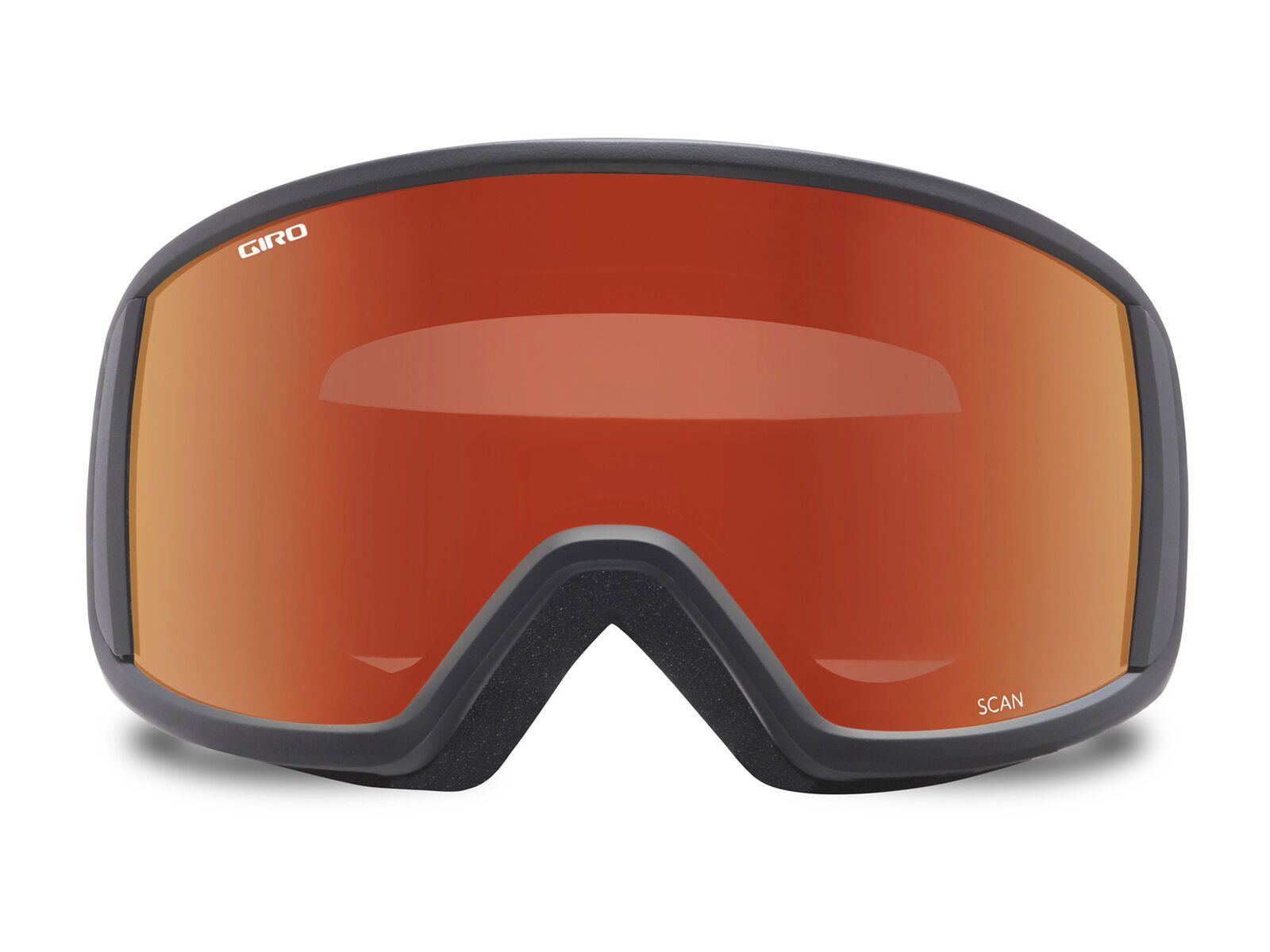 Giro Scan, black wordmark/Lens: amber scarlet - Bild 2