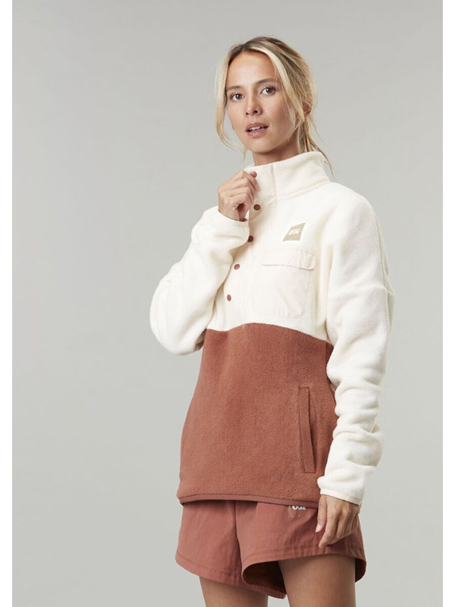 Picture Arcca 1/4 Fleece, smoke white - Bild 3