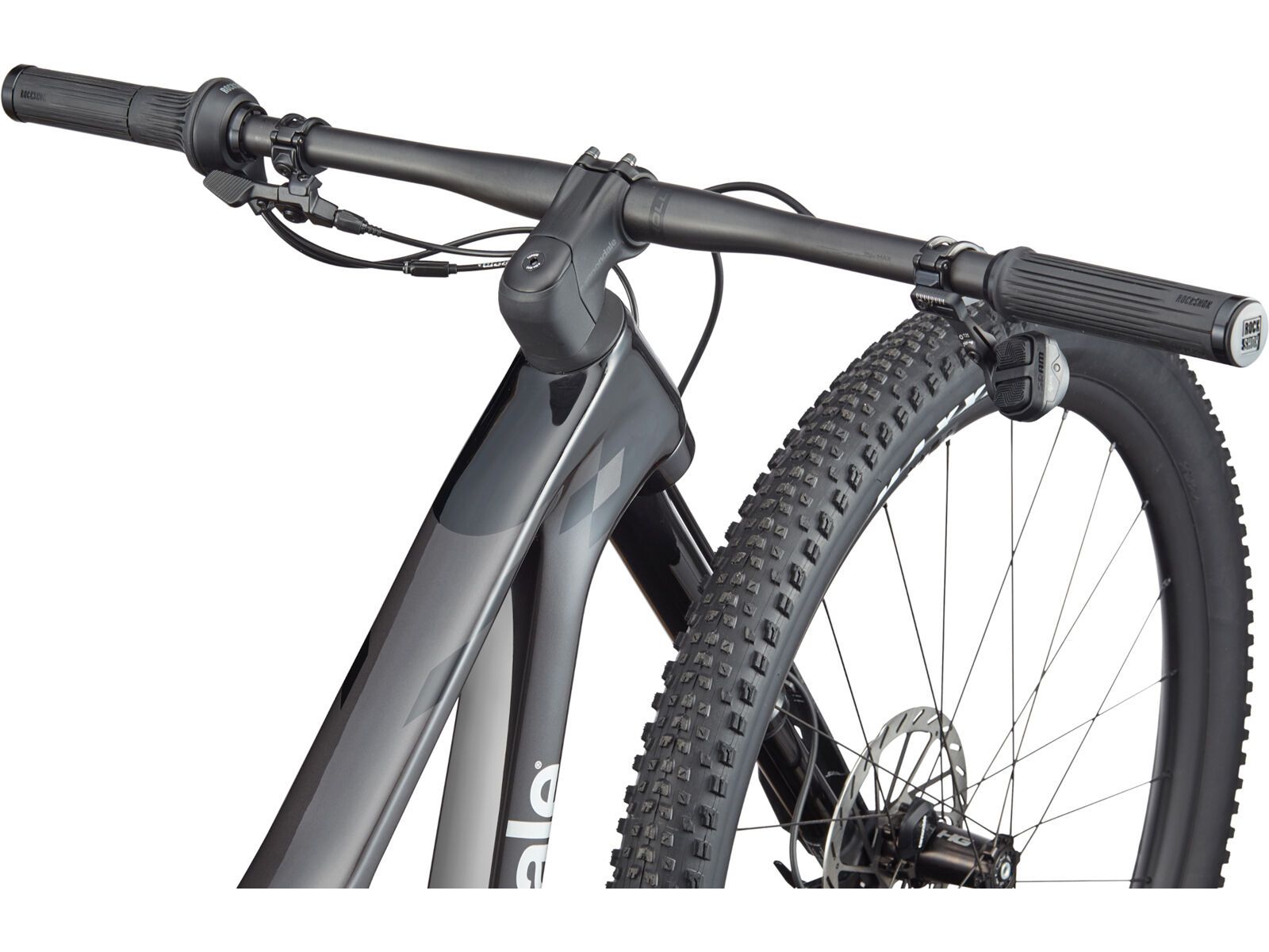 Cannondale Scalpel 2 Lefty, jet black, raw carbon - Bild 3