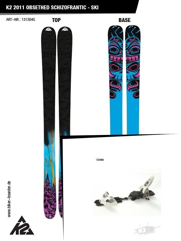 Set: K2 Obsethed SchizoFrantic 2011 + Marker Griffon SchizoFrantic (120460) - Bild 1