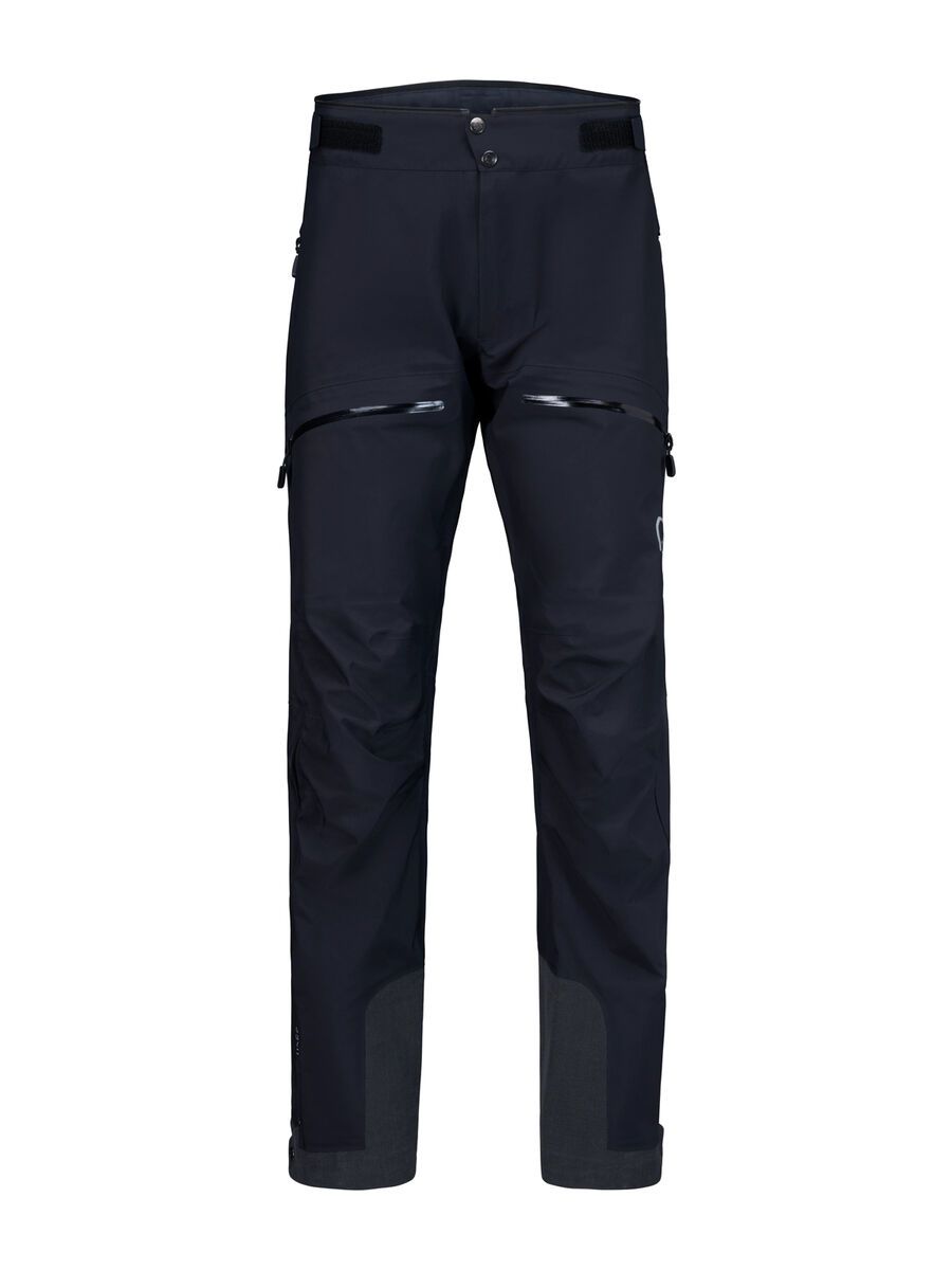 Norrona trollveggen Gore-Tex Pro light Pants M's, caviar black - Bild 1