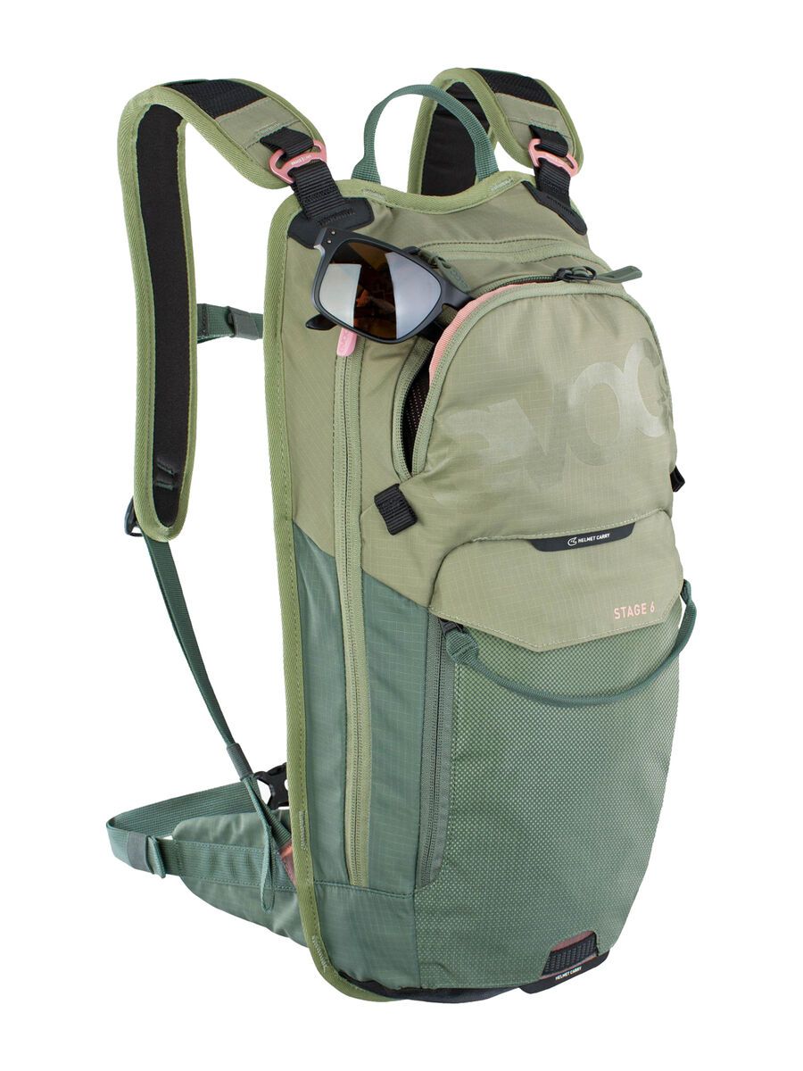 Evoc Stage 6 + Hydration Bladder 2, light olive - olive - Bild 1