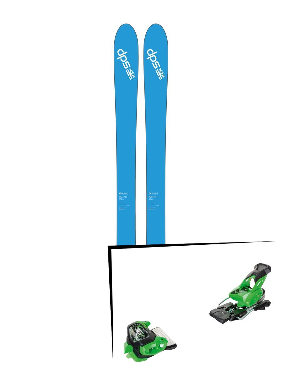 Set: DPS Skis Wailer 106 2017 + Tyrolia Attack² 16 GW (2020404) - Bild 1