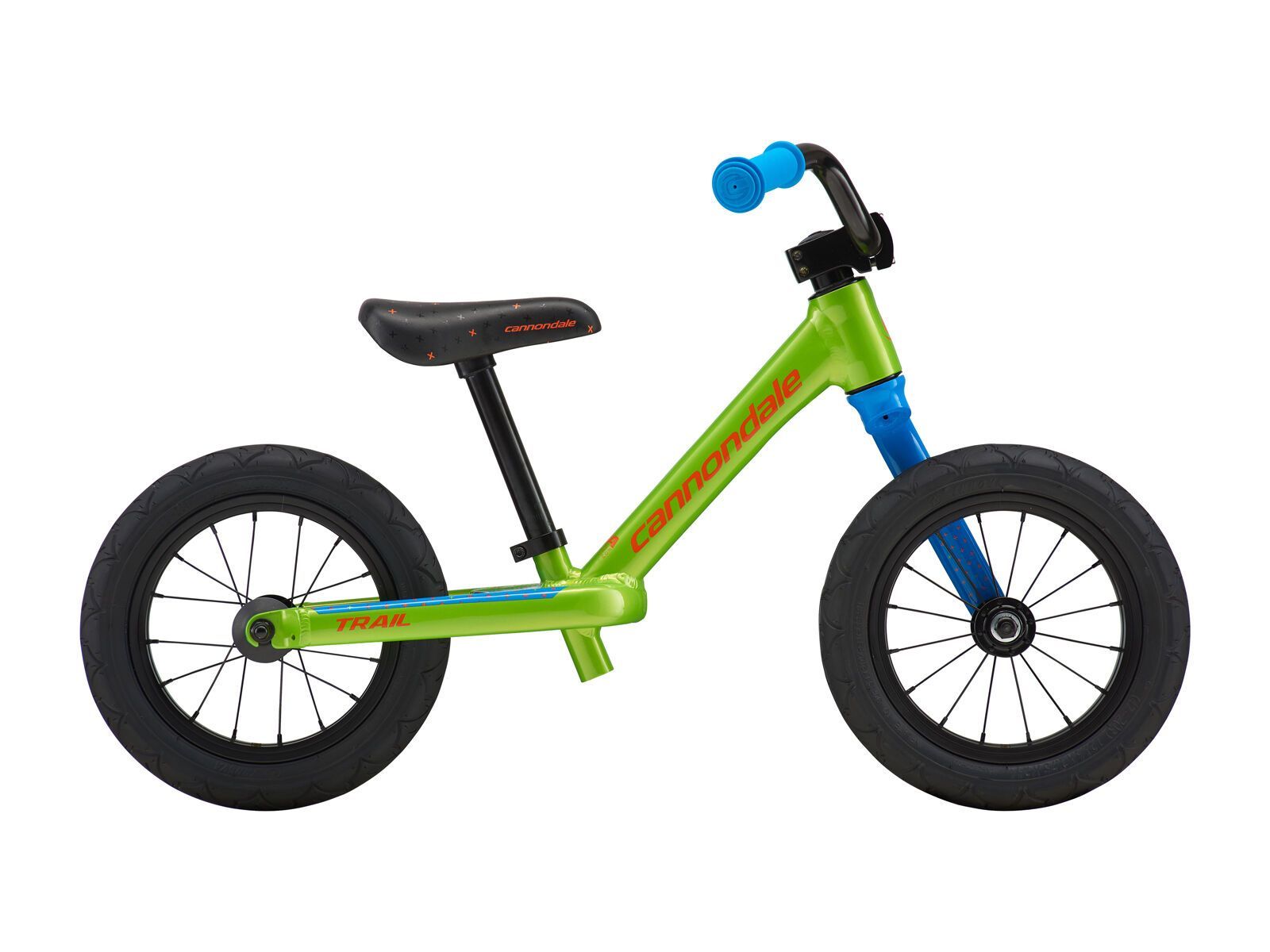 Cannondale Trail Balance 12 Boy's, acid green w/ hazard orange and aqua, gloss (agr) - Bild 1