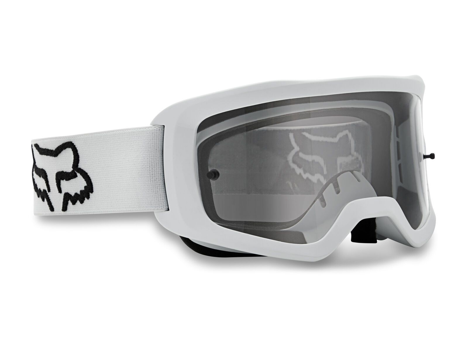 Fox Main Stray Goggle - Clear, white - Bild 1