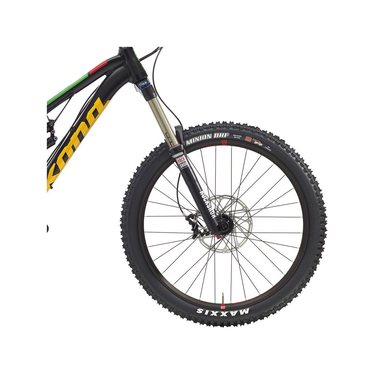 Kona Process 167, matt black w/ gloss green, yellow & red decals - Bild 2