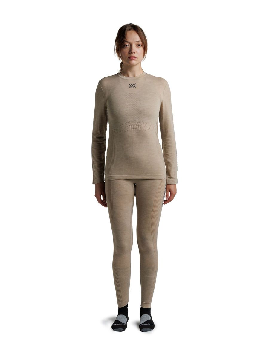 X-Bionic Mightywool Shirt LS Wmn, sand - Bild 5