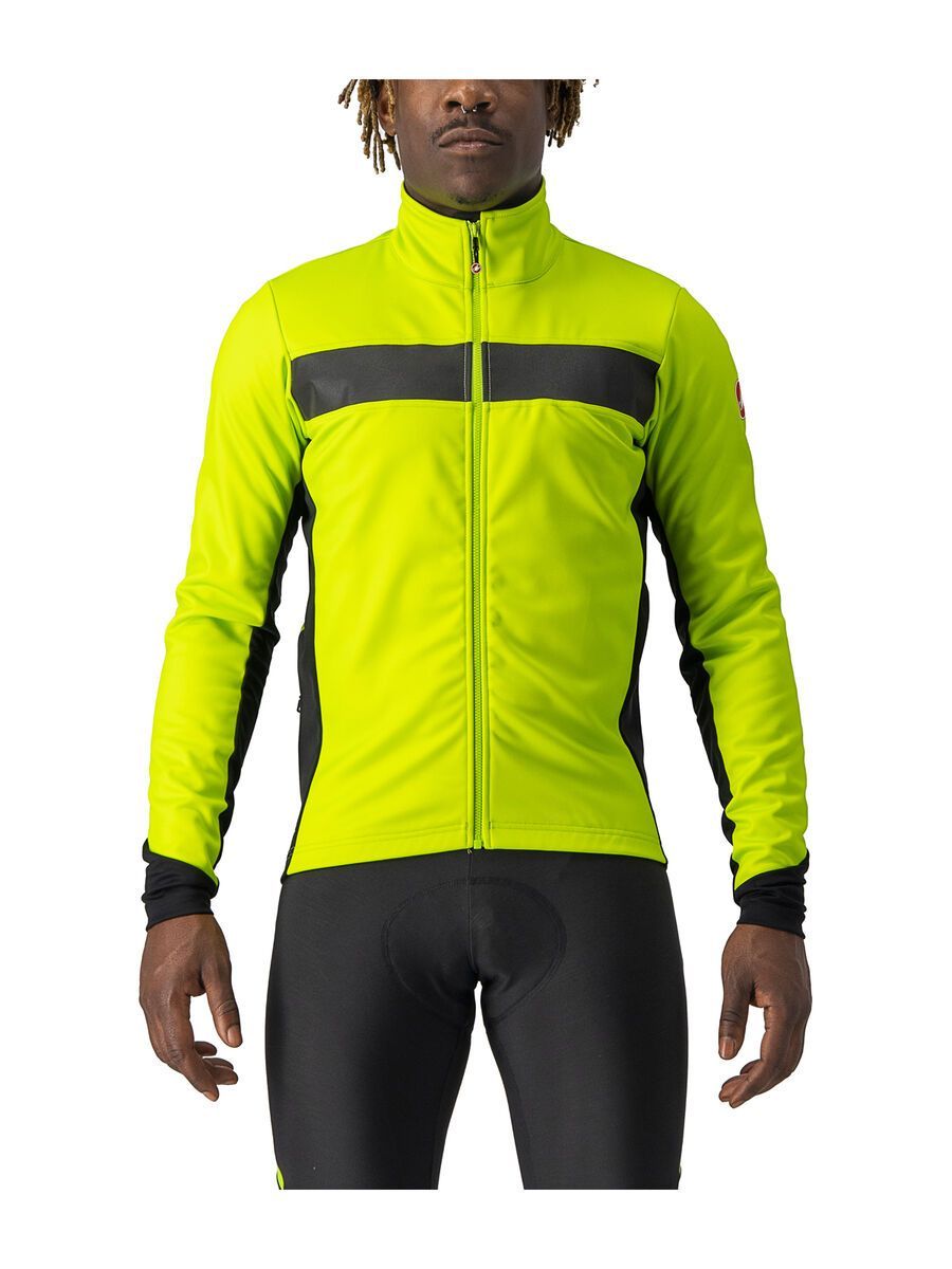 Castelli Raddoppia 3 Jacket, electric lime/black reflex - Video 7