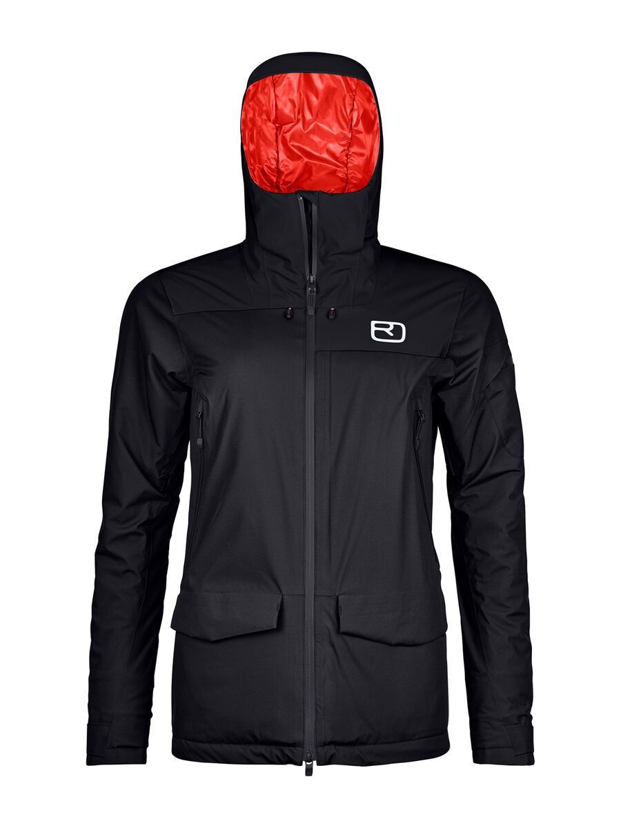 Ortovox 2L Swisswool Sedrun Jacket W, black raven