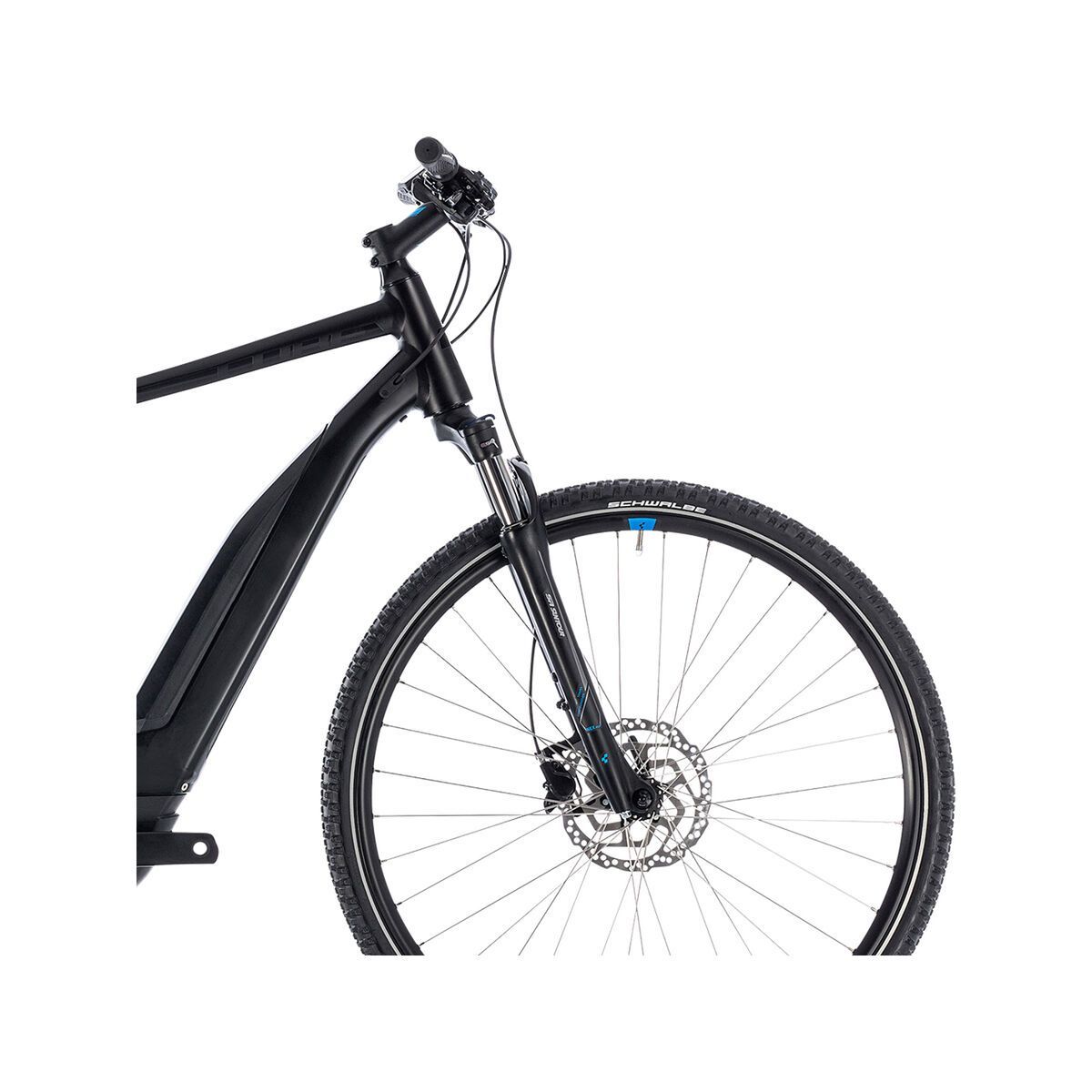 Cube Cross Hybrid ONE 400, black´n´blue - Bild 7