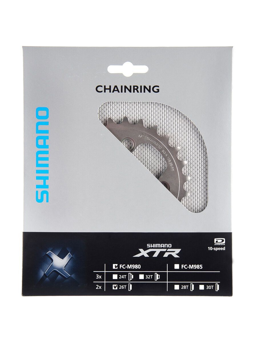 Shimano Kettenblätter XTR FC-M980 2-fach - Bild 1