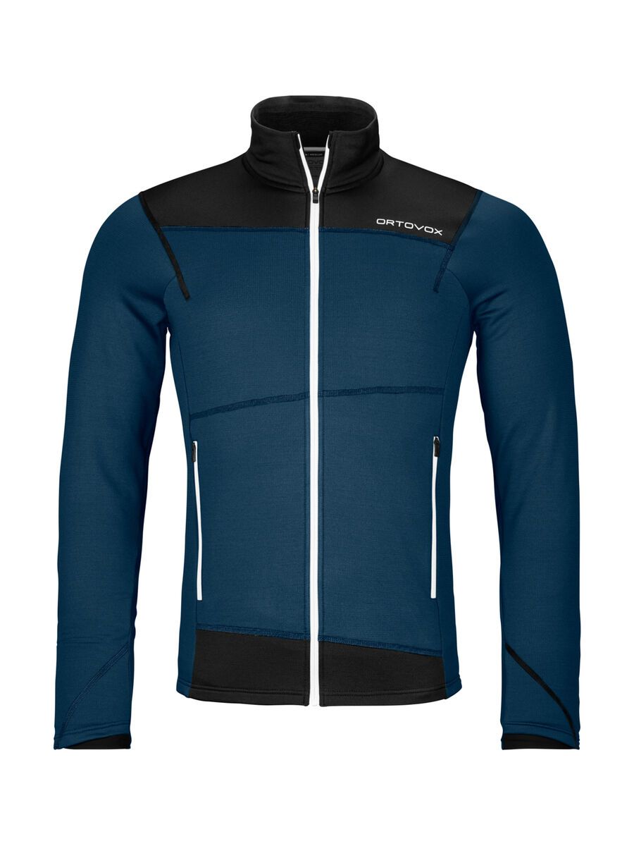 Ortovox Merino Fleece Light Jacket M, deep ocean - Bild 1