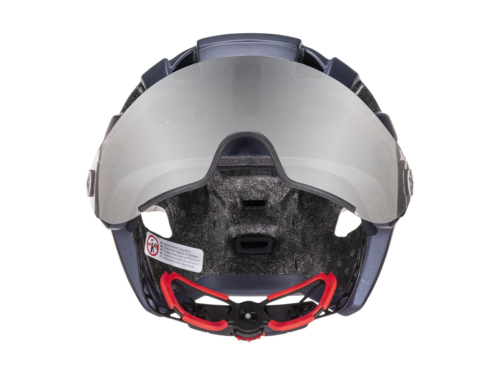 uvex finale visor, dark blue mat - Bild 2