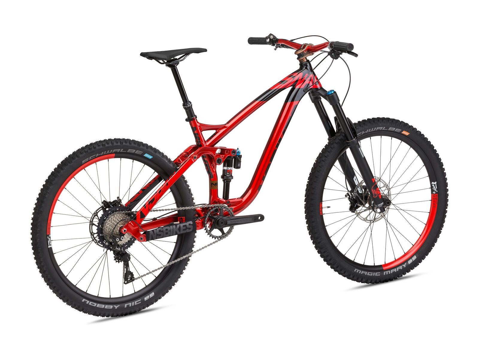 NS Bikes Snabb 160 1, trans red - Bild 4