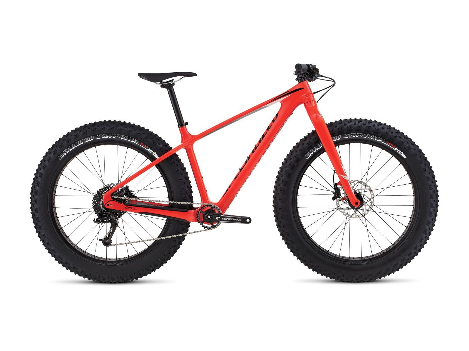 Specialized Fatboy Comp Carbon, gloss rocket red/black/grey fade - Bild 1