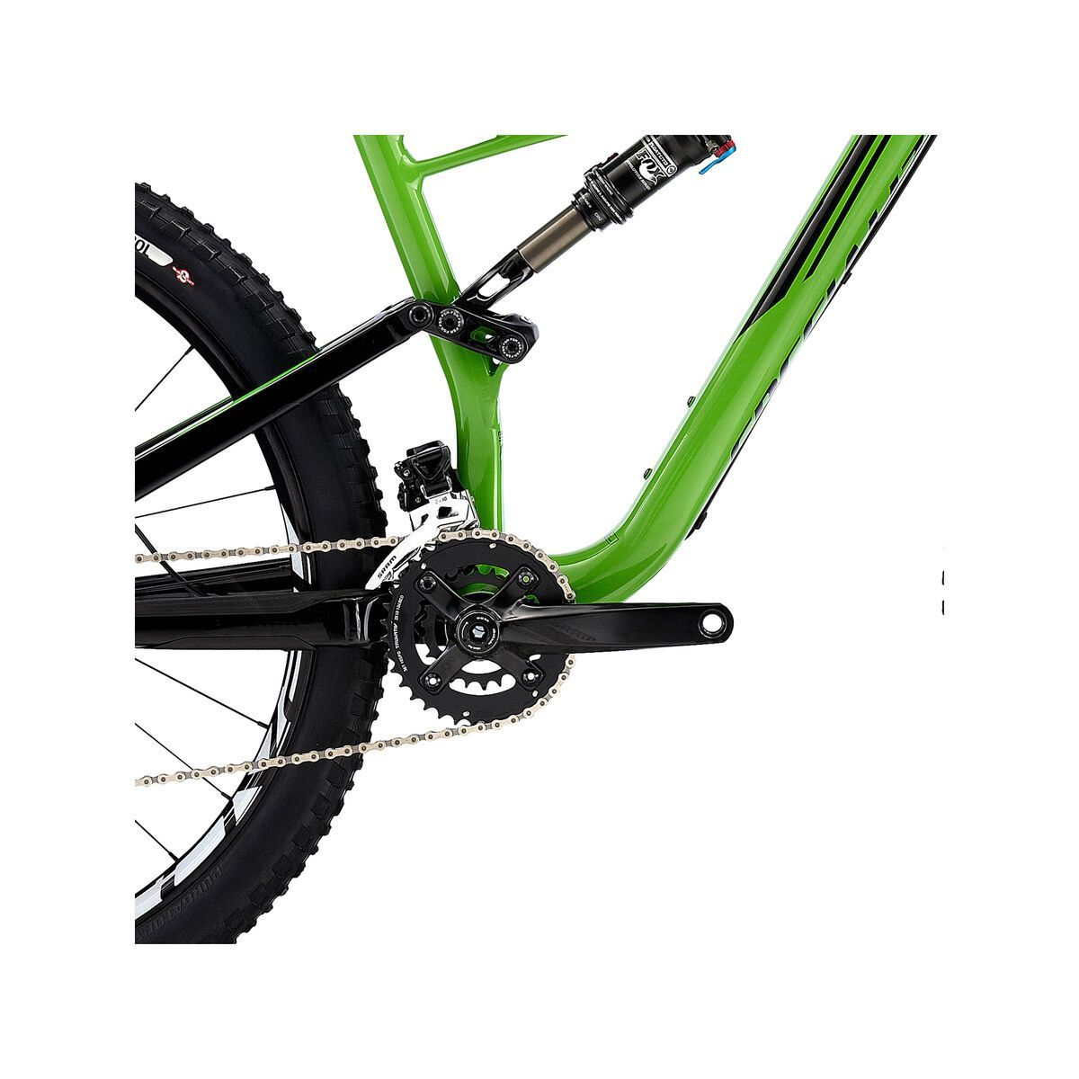 Specialized Stumpjumper FSR Comp 650b, gloss moto green/black clean - Bild 3