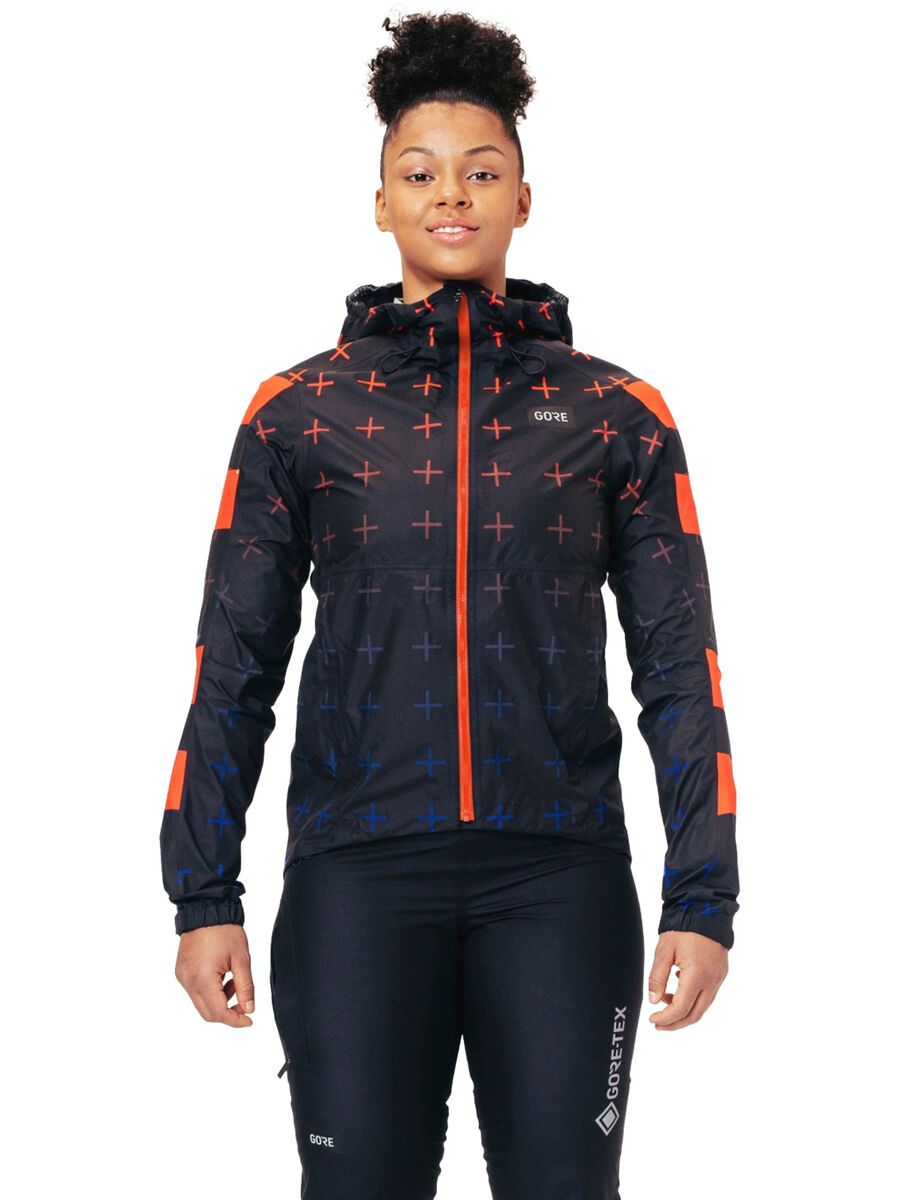 GOREWEAR Endure Gore-Tex Jacke Damen, black/fireball - Bild 4