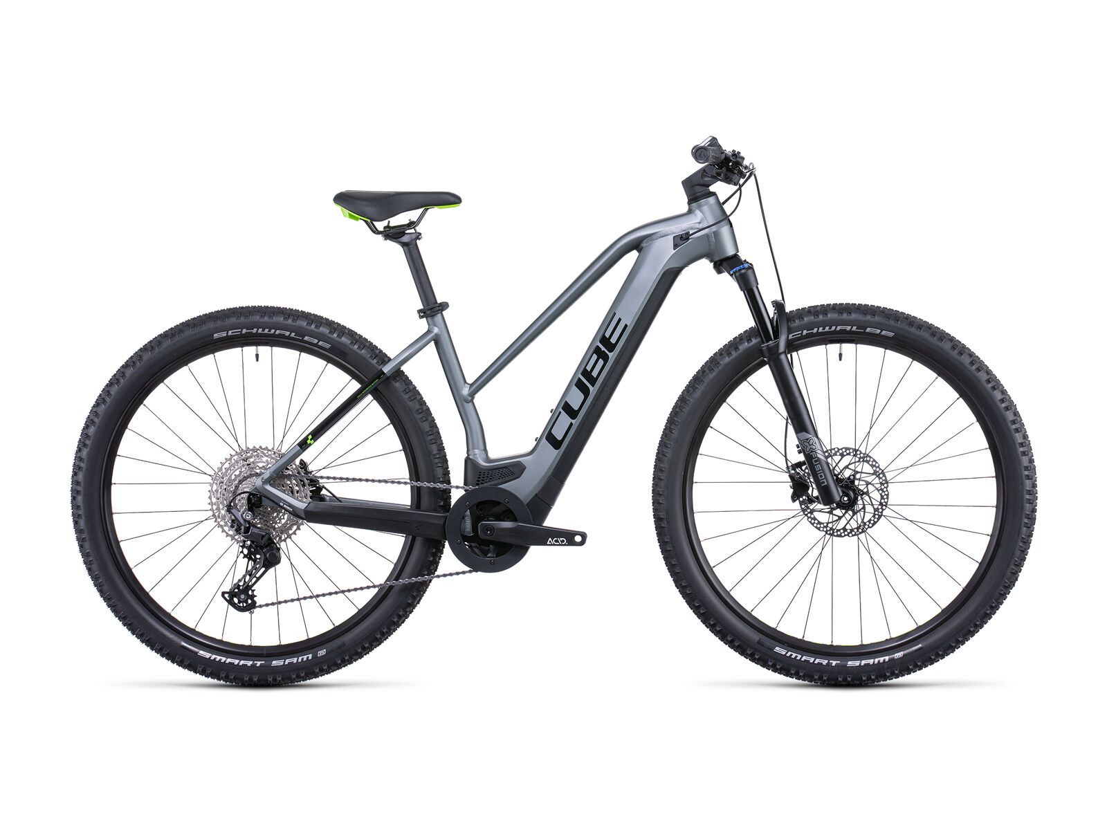 Cube Reaction Hybrid Pro 500 29 Trapeze, flashgrey´n´green - Bild 1