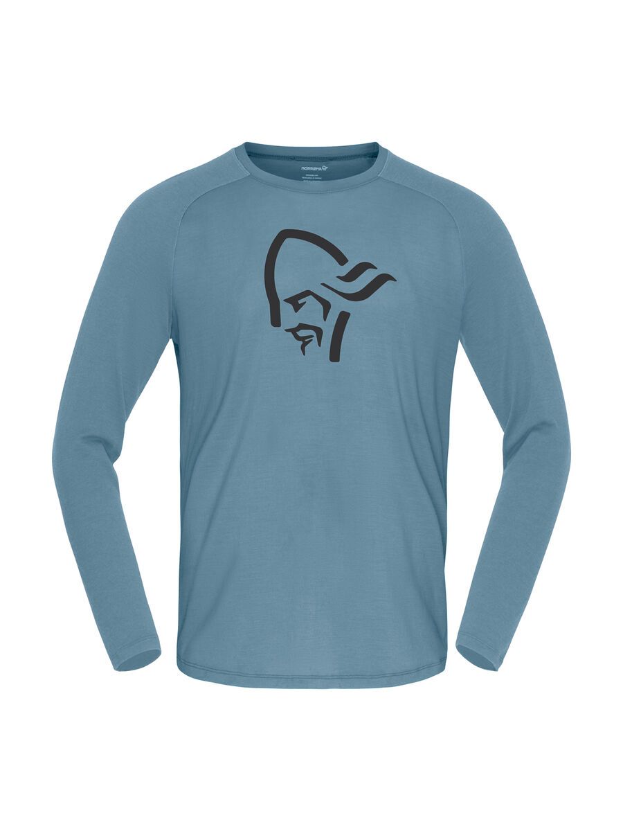 Norrona femund pureUll Long sleeve M's, trooper - Bild 1