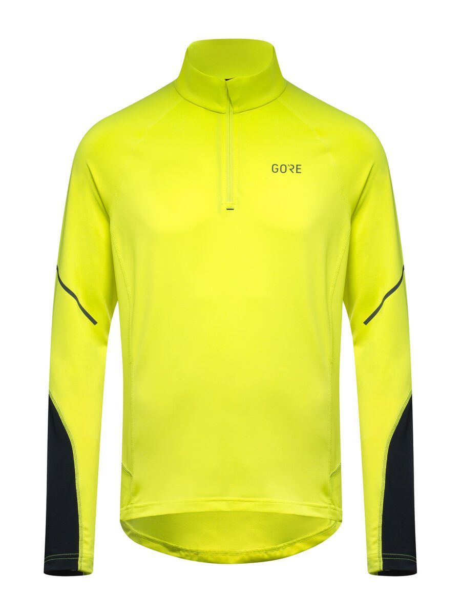GOREWEAR M Mid Zip Shirt Langarm, neon yellow/black - Bild 1