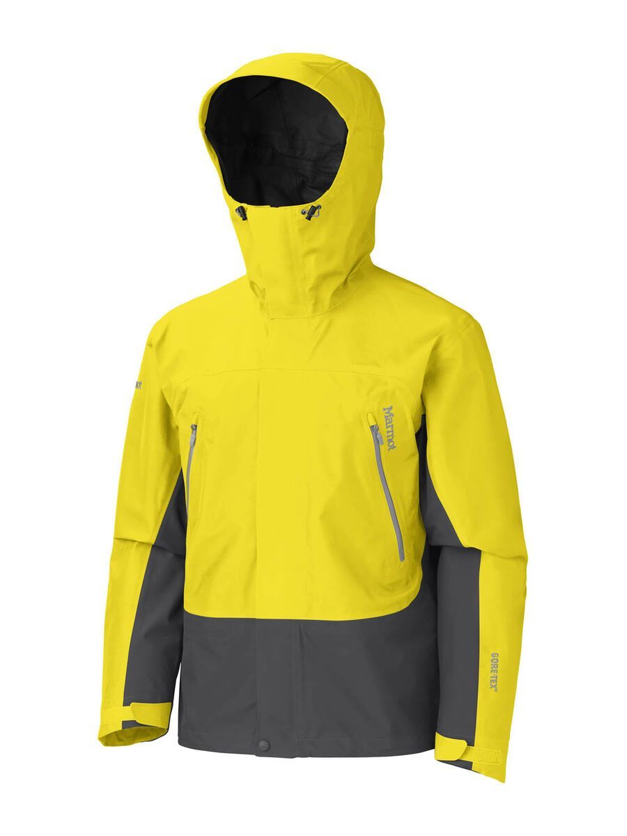 Marmot Spire Jacket, Acid Yellow/Slate Grey - Bild 1